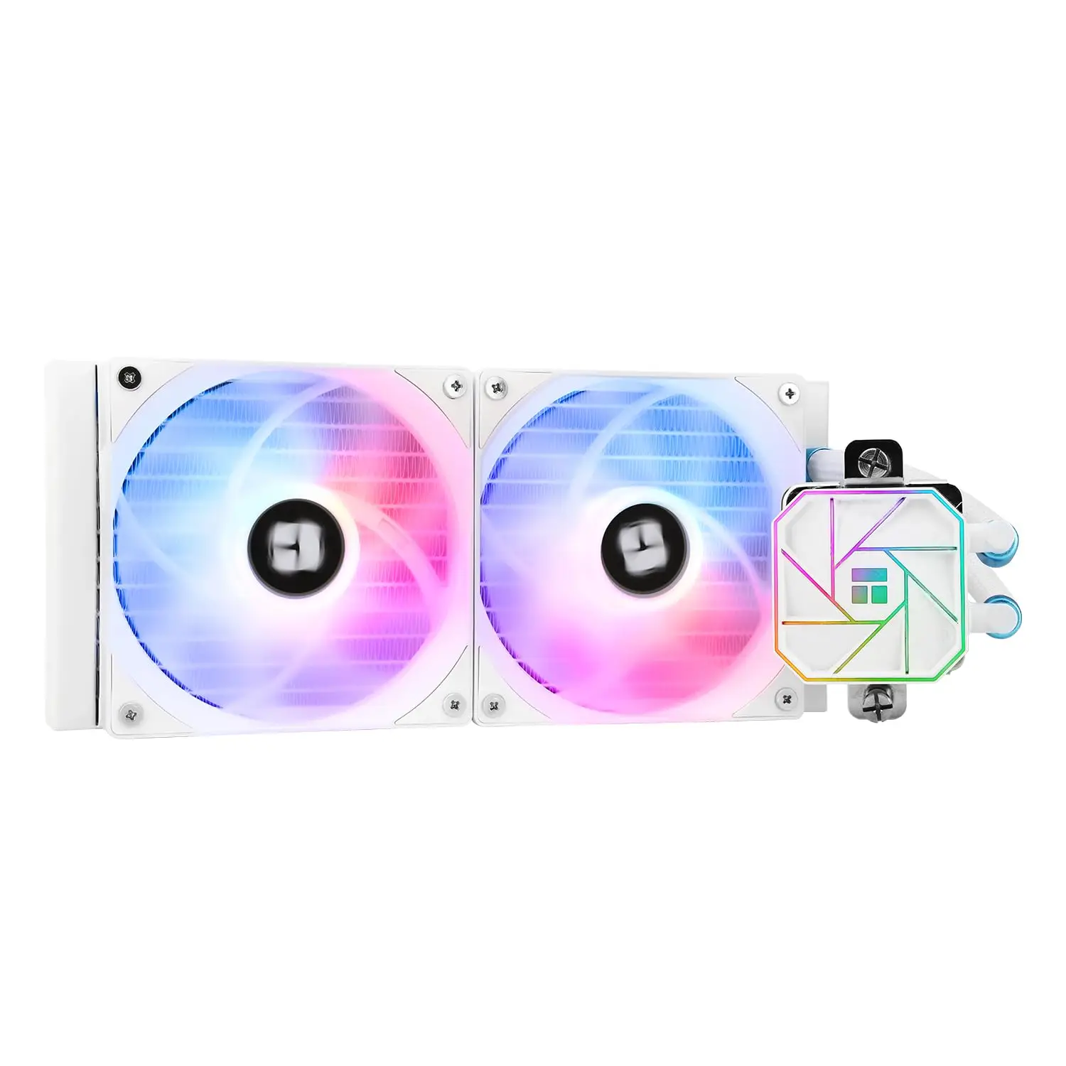 Thermalright Aqua Elite 240 White V3 Water Cooling CPU Cooler, Double PWM ARGB Fans with S-FDB Bearings,Efficient PWM Controlled Pump,for AMD/AM4/AM5, Intel LGA1150/1151/1200/2011/1700